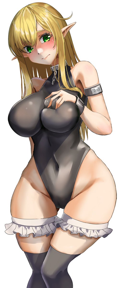 syougukun's tweet photo. 奴隷エルフちゃんに恥ずかしい衣装を着せる
#イラスト
 #オリジナル https://t.co/0hw0MpYPhy