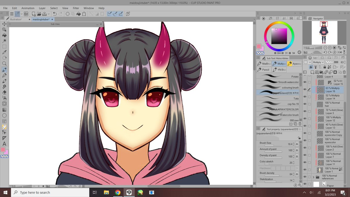 maiscribbles's tweet photo. lol I haven't touched this since... few months ago, but progress IG https://t.co/L9zNJdrKKb