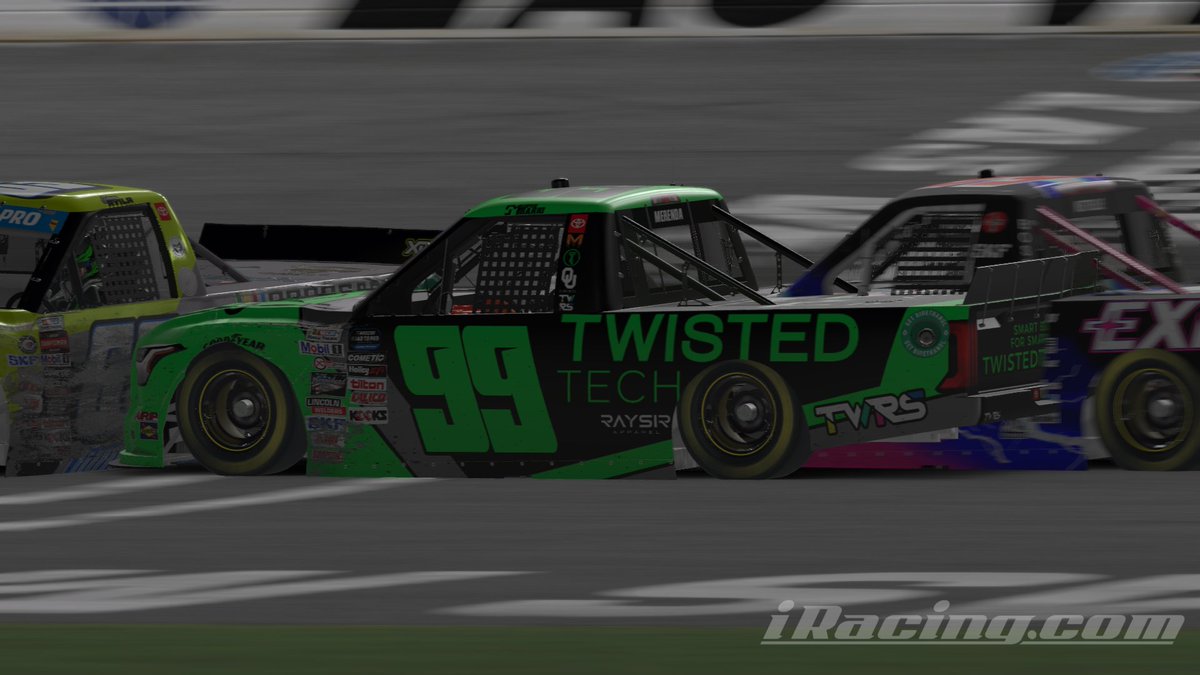 P13 | <a href="/LVMotorSpeedway/">Las Vegas Motor Speedway</a> 
Fighting in the top 10 and had speed for the lead but we got killed and our race was over but with a few lucky cautions and gaining 10 spots on the last lap we finished 13th! Win is coming soon for this team.

<a href="/TwistedTechIT/">Twisted Tech</a> x <a href="/TeamWatsonRacin/">Team Watson Racing Setups</a>