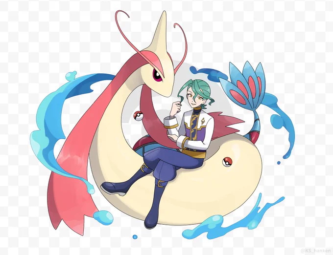 過去のメギド×ポケモン絵 