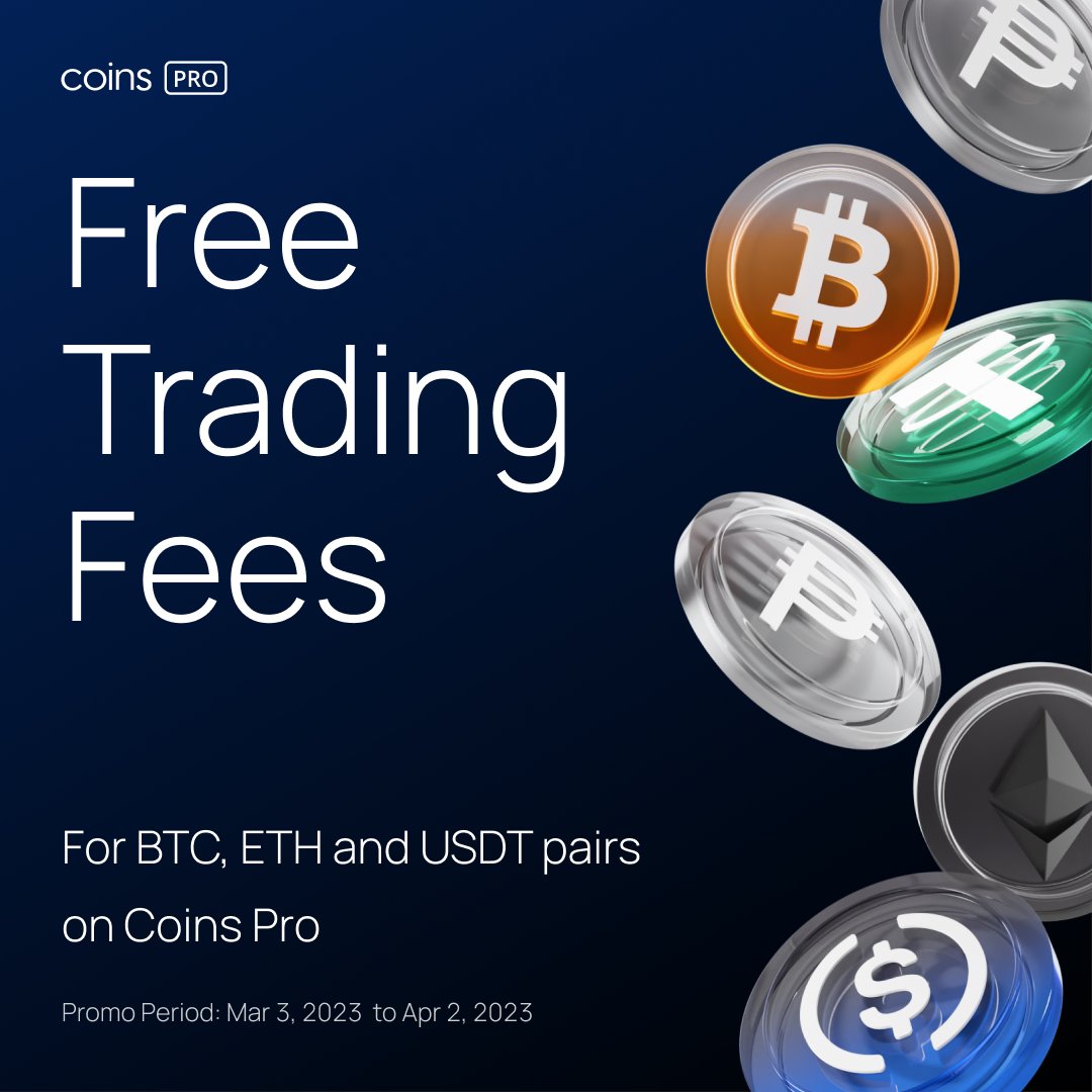 Trading FEES? More like trading is FREE! Enjoy ZERO maker and taker fee for  these pairs: 🟠 BTC-PHP 🟠 BTC-USDT ⚪️ ETH-PHP ⚪️ ETH-USDT 🟢 USDT-PHP 🗓  March 3 - April 2,