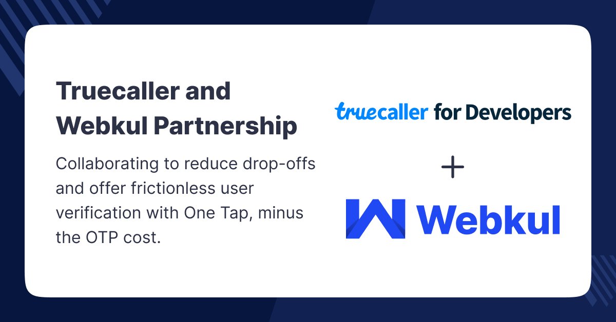 webkul's tweet photo. Webkul and Truecaller have teamed up to minimize drop-offs and provide a seamless purchasing experience for customers. Their partnership also empowers brands to improve their customers' journey by facilitating fast and secure user checkout.

#Truecaller #Webkul #Ecommerce https://t.co/XLX7iKICRB