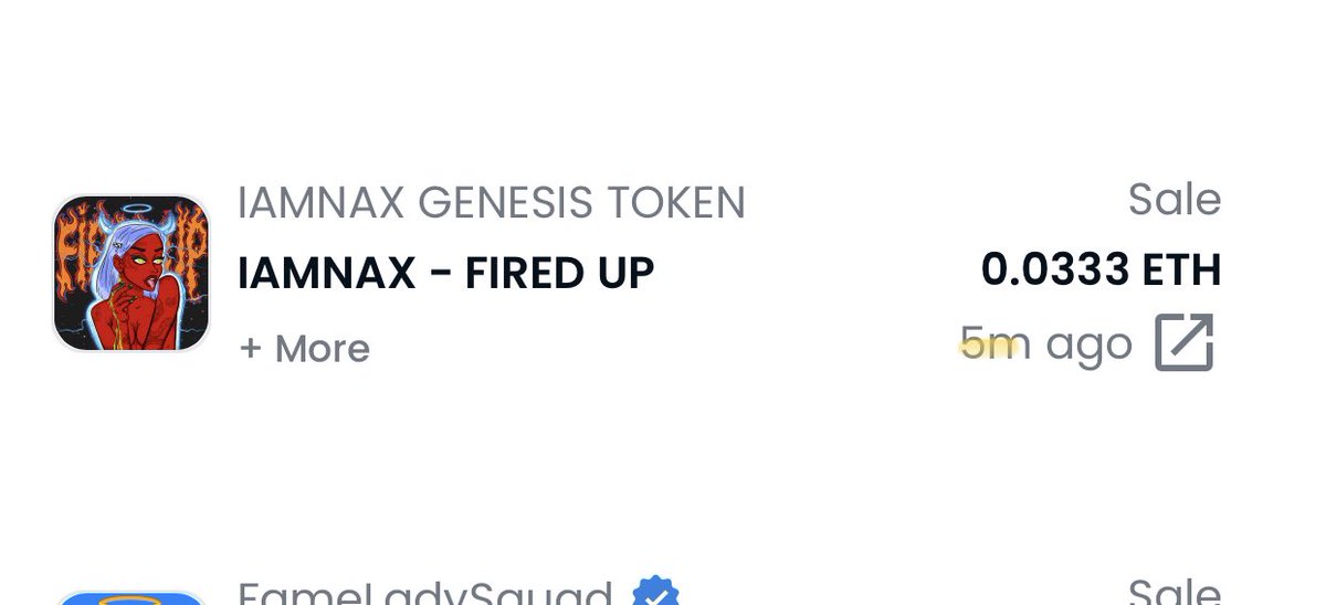 I've wanted to grab one of these for a while but I finally got some liquidity to join! <a href="/IAMNAX23/">IAMNAX</a>