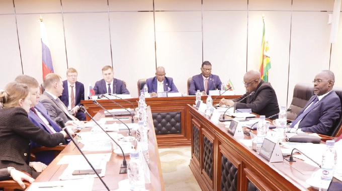 The visit by a delegation from the Russian Federation serves to indicate the strong bilateral relations that exist between the two countries #Russia #Zimbabwe @Russians202 @KremlinRussia_E @ZimGov @mfa_russia @official_MOEPD @officialzpc