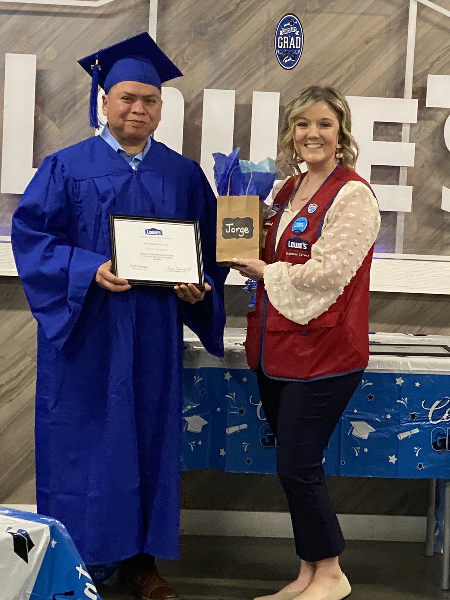 Lowe’s Store 701-Wilkesboro, NC (Hometown Store) Wednesday we celebrated our Specialist In Training graduates from our store as well as Mt Airy &amp; Elkin store. Congratulations to each one for your hard work, dedication &amp; willingness to learn. 
ONE LOWES <a href="/Lowes/">Lowe's</a> <a href="/PandoraHodges70/">Pandora Hodges</a>