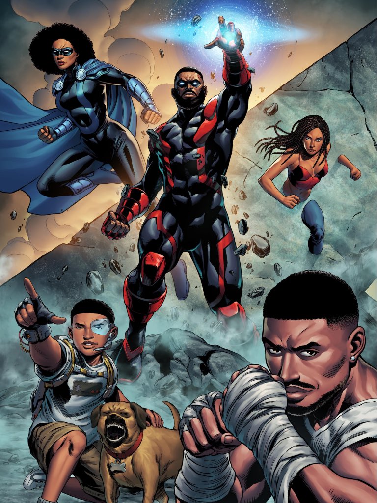 TheDocsboard's tweet photo. 🖤Nerd News!🌍: It has been announced that the loved and acclaimed Black owned and created super powered comic series, “The Antagonists”, is getting a a live action television series adaptation.
Dr. Clark-
#godhoodcomics #blackowned #indiecomics #drc96 #comics #manga #novel https://t.co/llLvTKYlYs