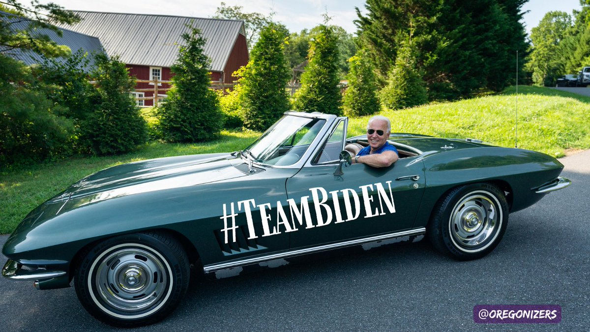 #BuildingBackBetter #TeamBiden 

#Oregonizers #Voterizer