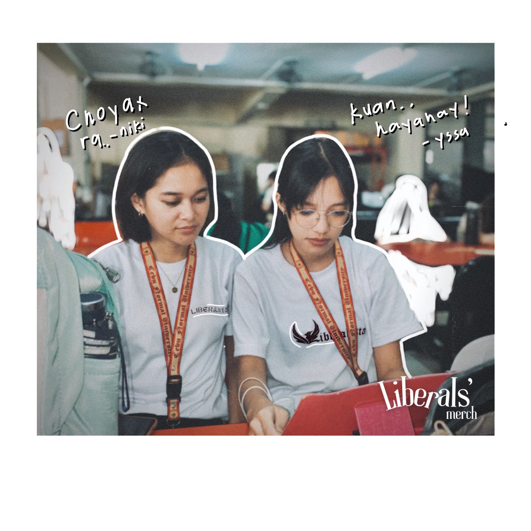 cnuclass_off's tweet photo. 𝐖𝐞𝐚𝐫 𝐢𝐭, 𝐬𝐥𝐚𝐲 𝐢𝐭 𝐚𝐧𝐝 𝐛𝐞 𝐂𝐋𝐀𝐒𝐒𝐘!

Liberals' Merch pre-order is still ongoing, you may visit our CLASS Office beside Room SS303 for inquiries or order through this link:
🔗https://t.co/ajXcJZTuPa

Take a lot of photos, strike that pose! https://t.co/DTuqI2exTC
