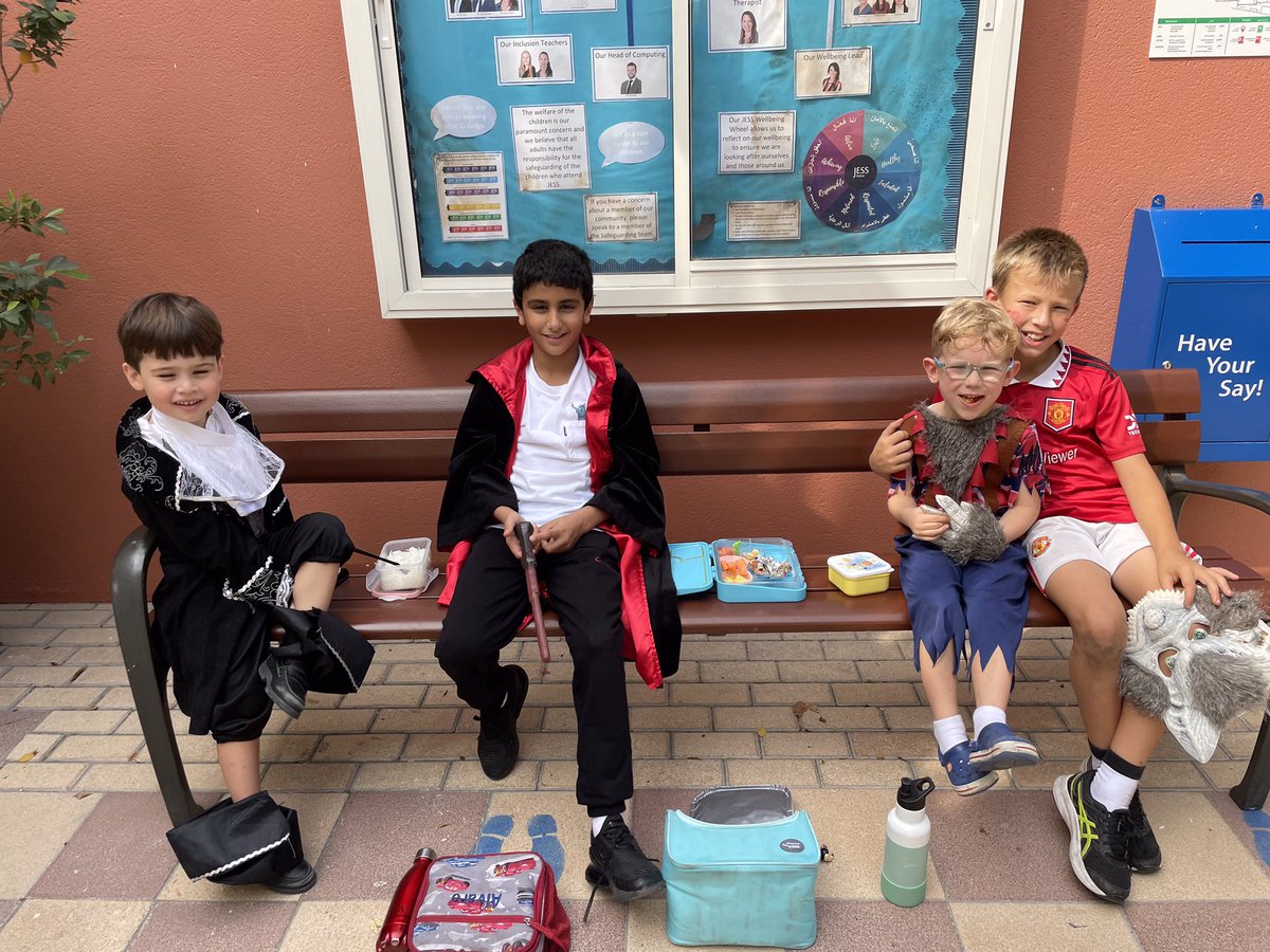 JESS Primary Year 4 (@jessprimaryyr4) on Twitter photo We had a great World Book Day yesterday spending time with our FS2 buddies! Check out our fabulous costumes. Such a great day! <a href="/JESSPrimaryFS2/">JESS Primary FS2</a> #JESSPriEnglish #WorldBookDay We had a great World Book Day yesterday spending time with our FS2 buddies! Check out our fabulous costumes. Such a great day! <a href="/JESSPrimaryFS2/">JESS Primary FS2</a> #JESSPriEnglish #WorldBookDay