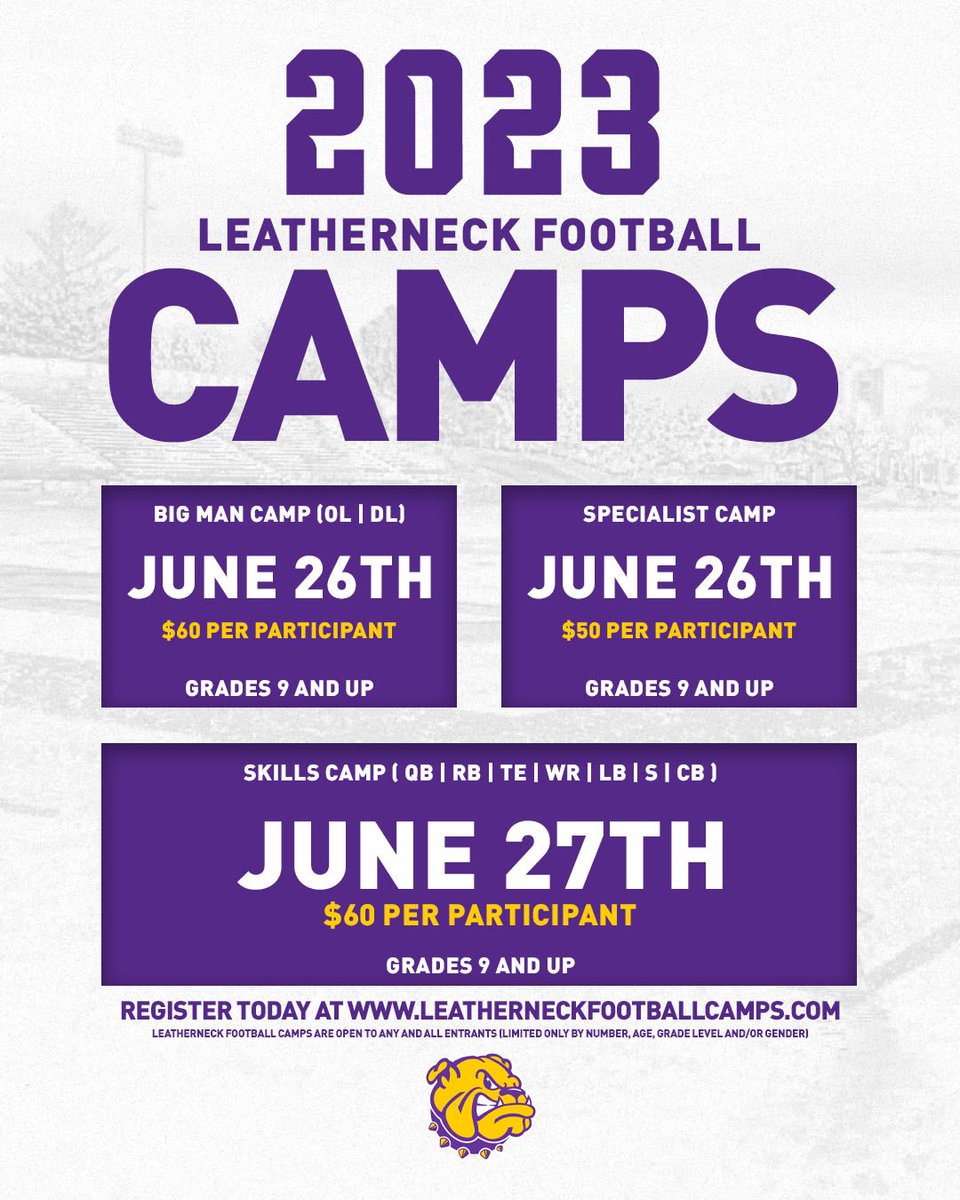 Thanks for the invite @Day_WIU ! See you at camp! @PLVfootball