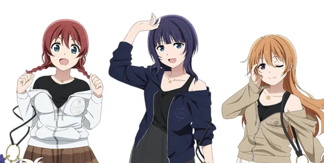 服をちゃんと着ないニジガク三年生 
