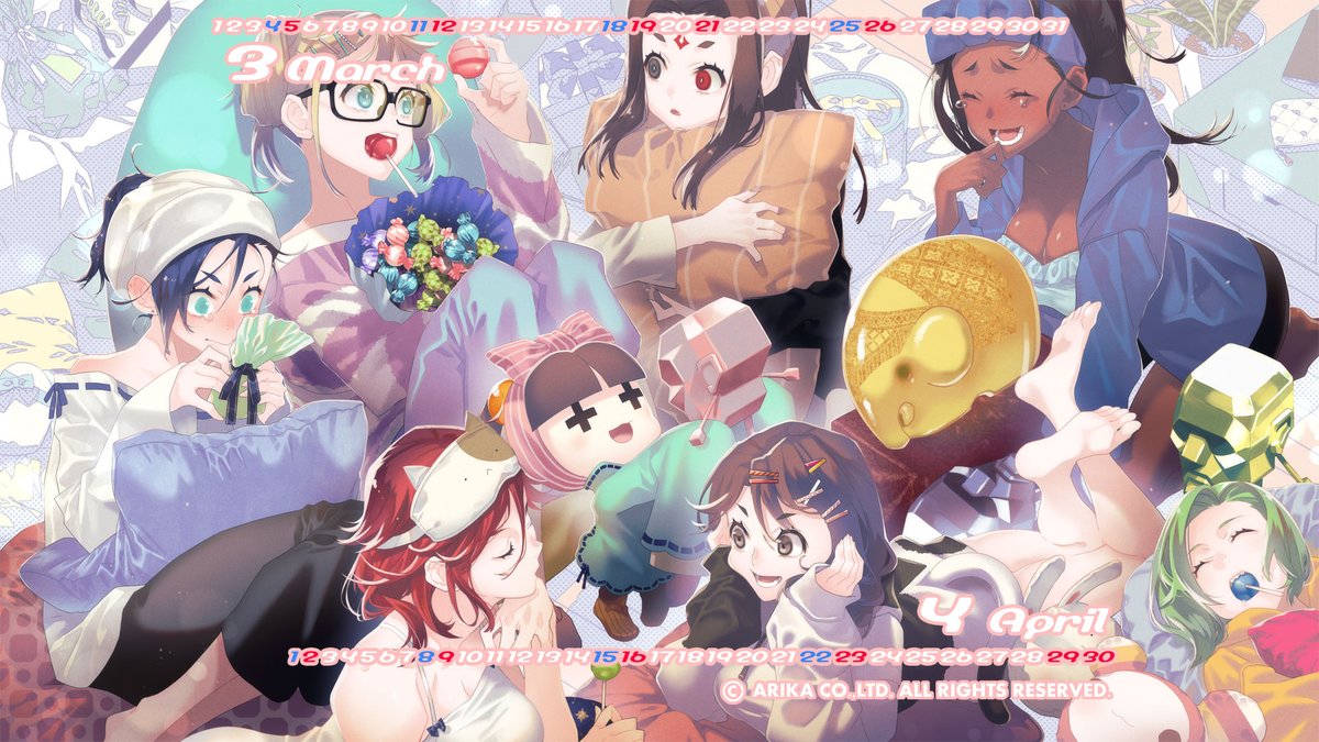 Setsuna199520's tweet image. Fighting EX Layer New Calendar!

March And April🗓️

Arika.co.jp

#FightingExLayer #FEXL