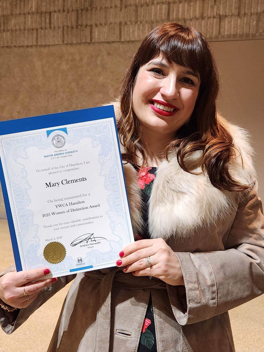 Mary Clements (@clementsm) on Twitter photo I was incredibly honoured to be a nominee tonight at the 2023 <a href="/YWCA_Hamilton/">YWCA Hamilton</a> Women of Distinction awards tonight! To my nominators Amber Stuckey and Nina Cammalleri from my alma mater <a href="/McMasterU/">McMaster University</a> I’m so very grateful for you both! What an unforgettable experience!
<a href="/amberstuckey22/">Amber Stuckey</a> I was incredibly honoured to be a nominee tonight at the 2023 <a href="/YWCA_Hamilton/">YWCA Hamilton</a> Women of Distinction awards tonight! To my nominators Amber Stuckey and Nina Cammalleri from my alma mater <a href="/McMasterU/">McMaster University</a> I’m so very grateful for you both! What an unforgettable experience!
<a href="/amberstuckey22/">Amber Stuckey</a>