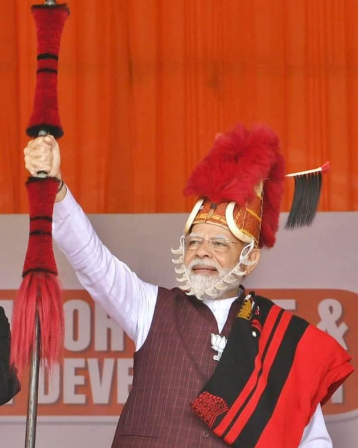 VarunPrakashGu4's tweet photo. नागालैंड और त्रिपुरा में मा• प्रधानमंत्री श्री Narendra Modi जी एवं मा• राष्ट्रीय अध्यक्ष श्री J.P.Nadda जी के नेतृत्व में भाजपा को मिली इस प्रचण्ड विजय से यह पुनः सिद्ध हो गया है राष्ट्रवाद व विकास को समर्पित इस डबल इंजन की सरकार पर सभी जनमानस को पूर्ण विश्वास है! https://t.co/va4lxVoywt