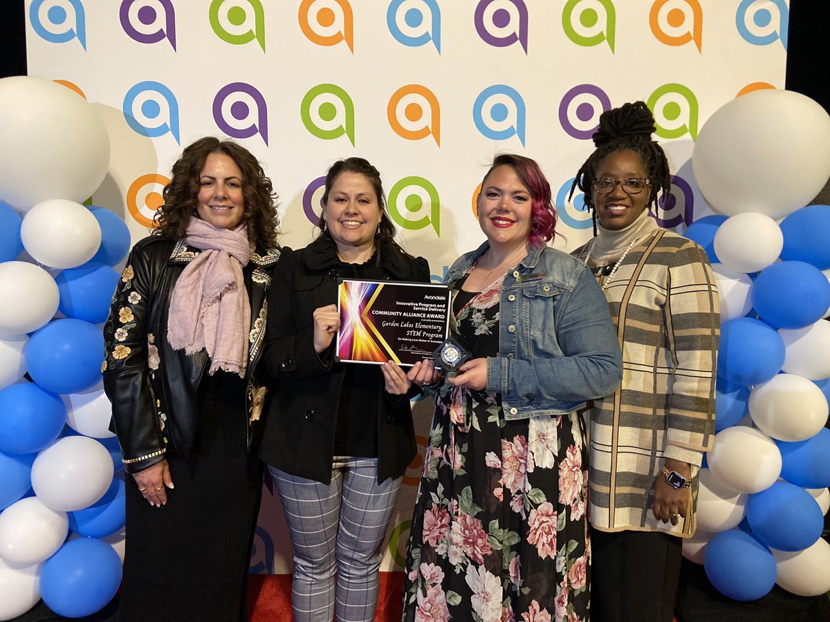 A huge thank you to Council Glow Solorio for nominating Garden Lakes Stem Program for Innovative Program and Service Delivery Community Alliance Award. We love our partnership with City of Avondale, but foremost with our long term partner/friend Ms. Solorio♥️🖤 She is GL OHANA!