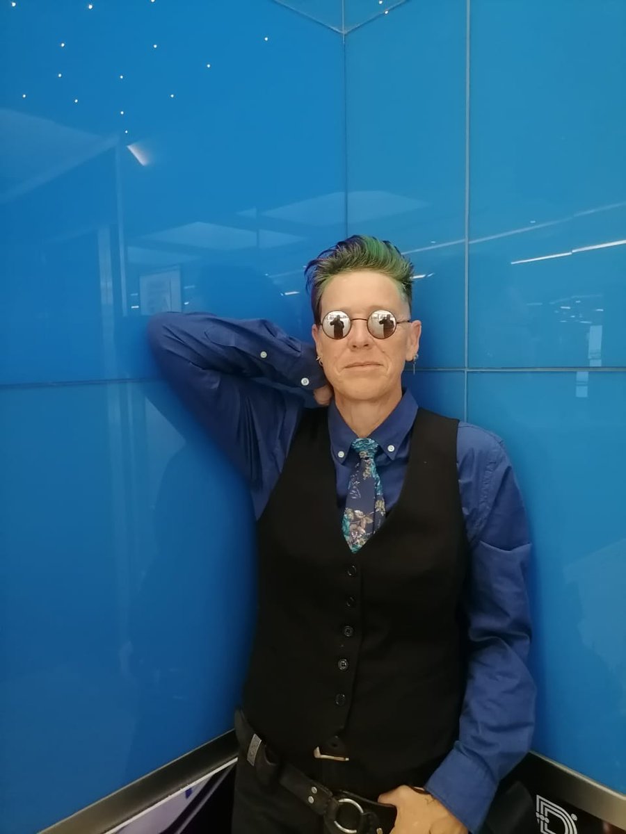 nmbpride2020's tweet photo. I'm Jo Rudd deputy secretary of Nelson Mandela Bay Pride.
My Pronounce is they/t Hy em
Being a bit late in life coming out it took me a while to come to terms with my own identity. Seeing young people silence themselves like I have, some taking their own life, or being outcasts https://t.co/mYo3wxNTrh