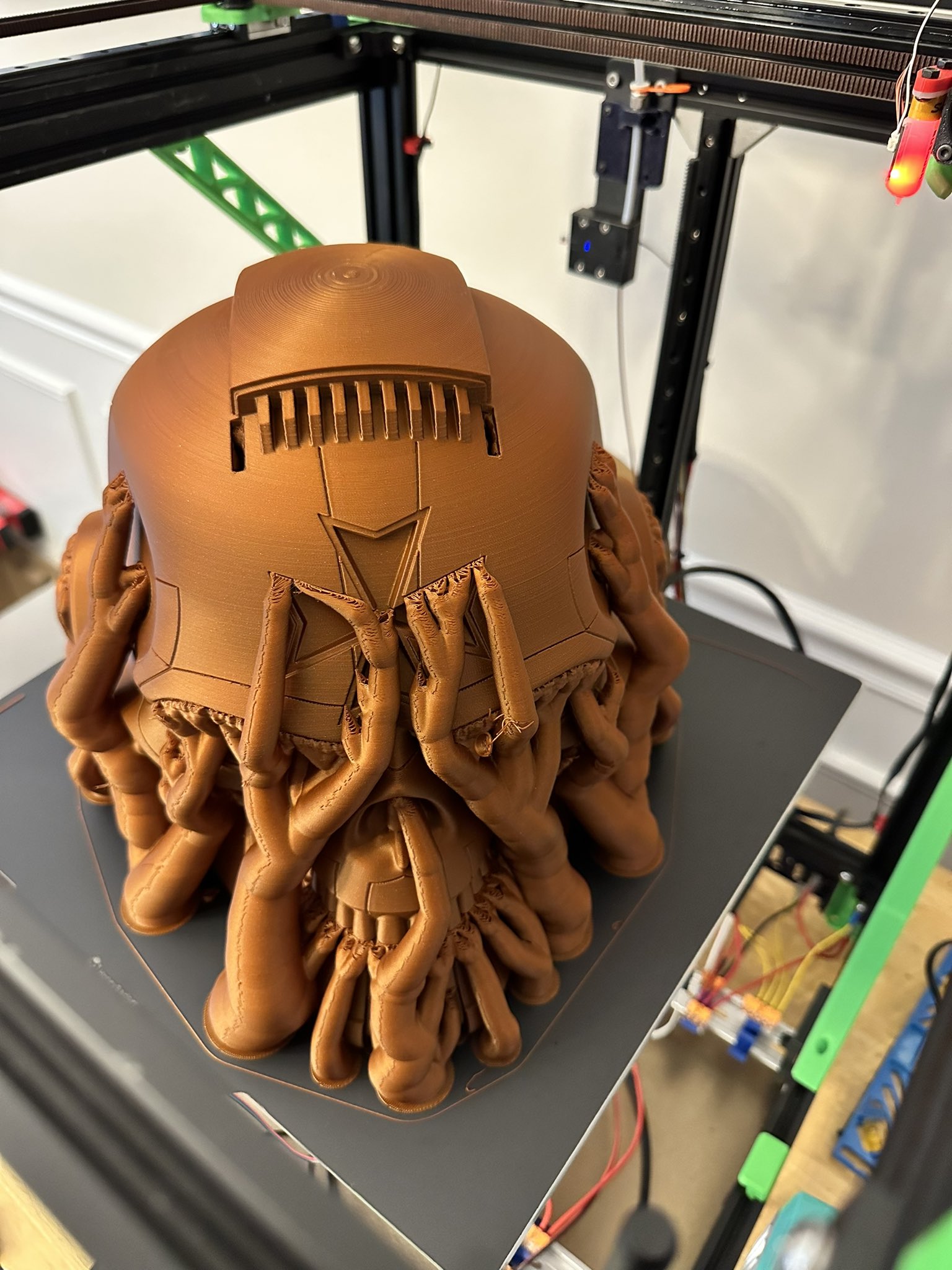 Luke Ingerman on Twitter "My first helmet on the Ender 5+ turned ZeroG