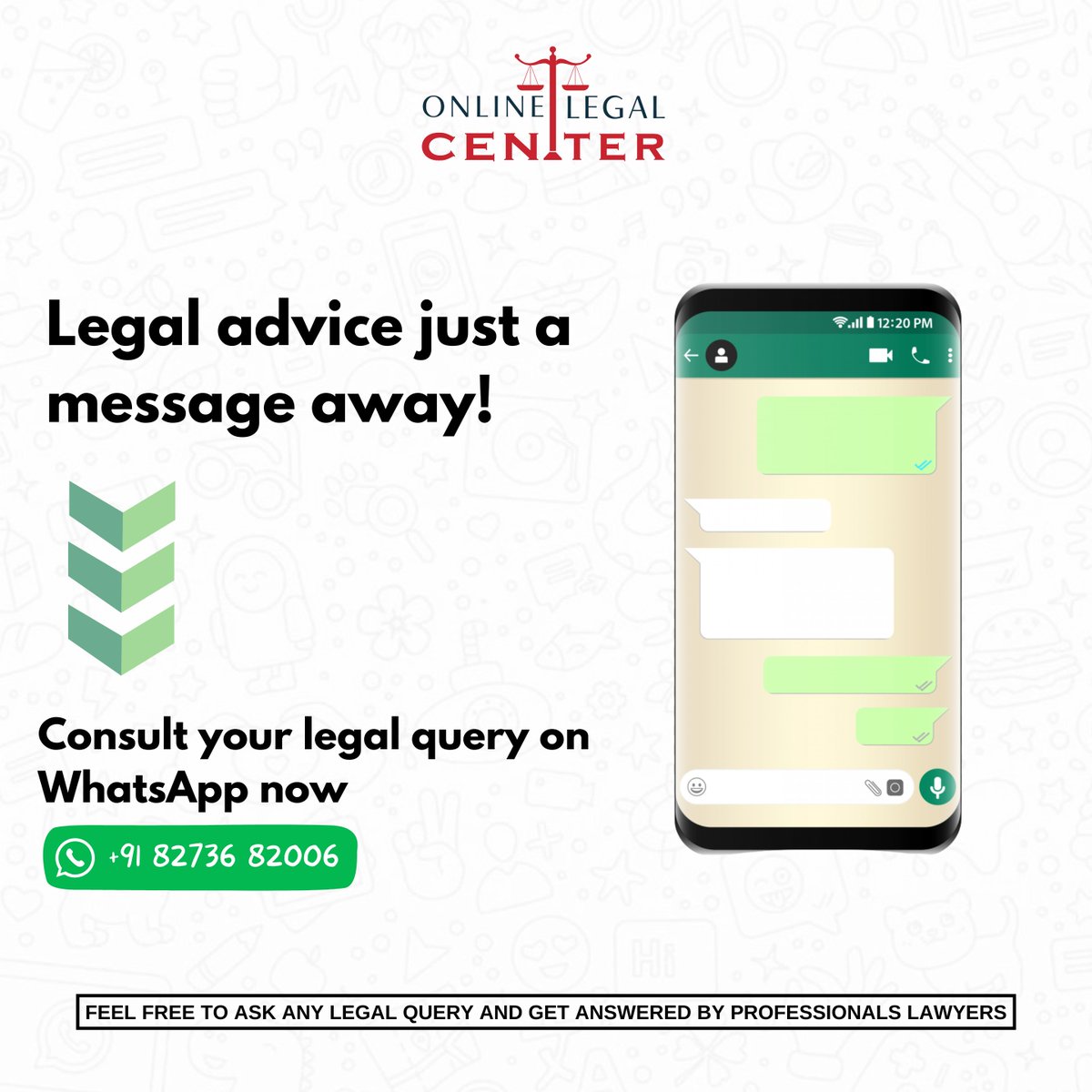 onlinelegalcen's tweet photo. Legal questions weighing on your mind? ๐ค Let us help! ๐ช๐ผ Connect with us on WhatsApp and get the answers you need from our expert legal team. ๐ฒ
#onlinelegalcenter #legalservices #legalconsultation #lawyers #indianlawyers #legaladvice #expertopinions #whatsAppus #legalquery https://t.co/TQYeha0xVf