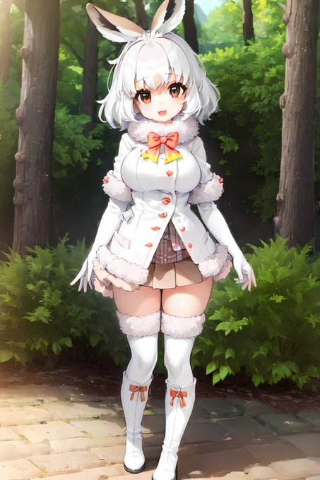 AI描きプログラムでユキウサギを作ってみました❄️🐇

#けものフレンズ
#stablediffusion 
#AIイラスト 