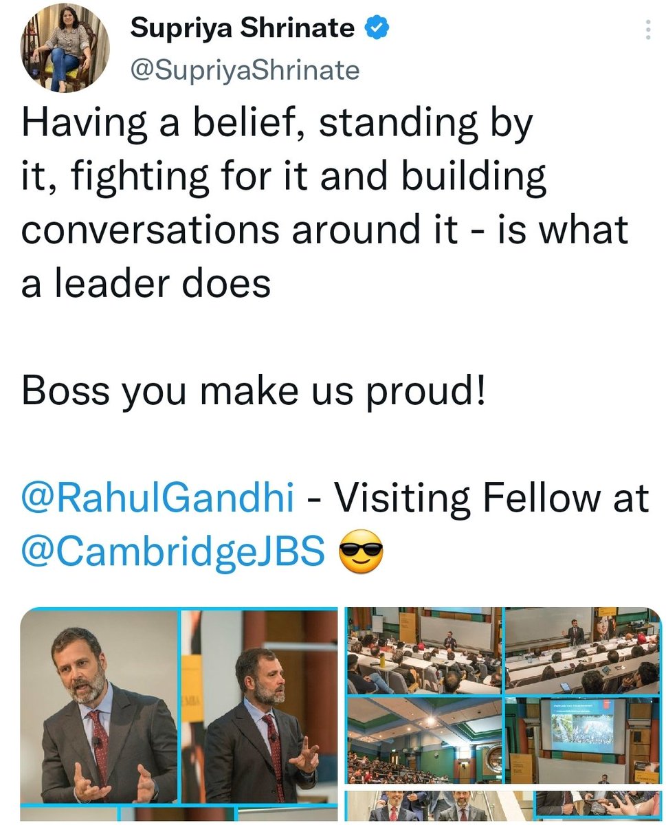 The more we see this attempted image makeover of <a href="/RahulGandhi/">Rahul Gandhi</a>, the more convinced we should be on how poorly disconnected the Congress is with India that is Bharat!

You guys at the <a href="/INCIndia/">Congress</a> are so spectacularly inefficient.

<a href="/amitmalviya/">Amit Malviya</a> <a href="/narendramodi/">Narendra Modi</a> <a href="/AmitShah/">Amit Shah</a> <a href="/Jairam_Ramesh/">Jairam Ramesh</a>