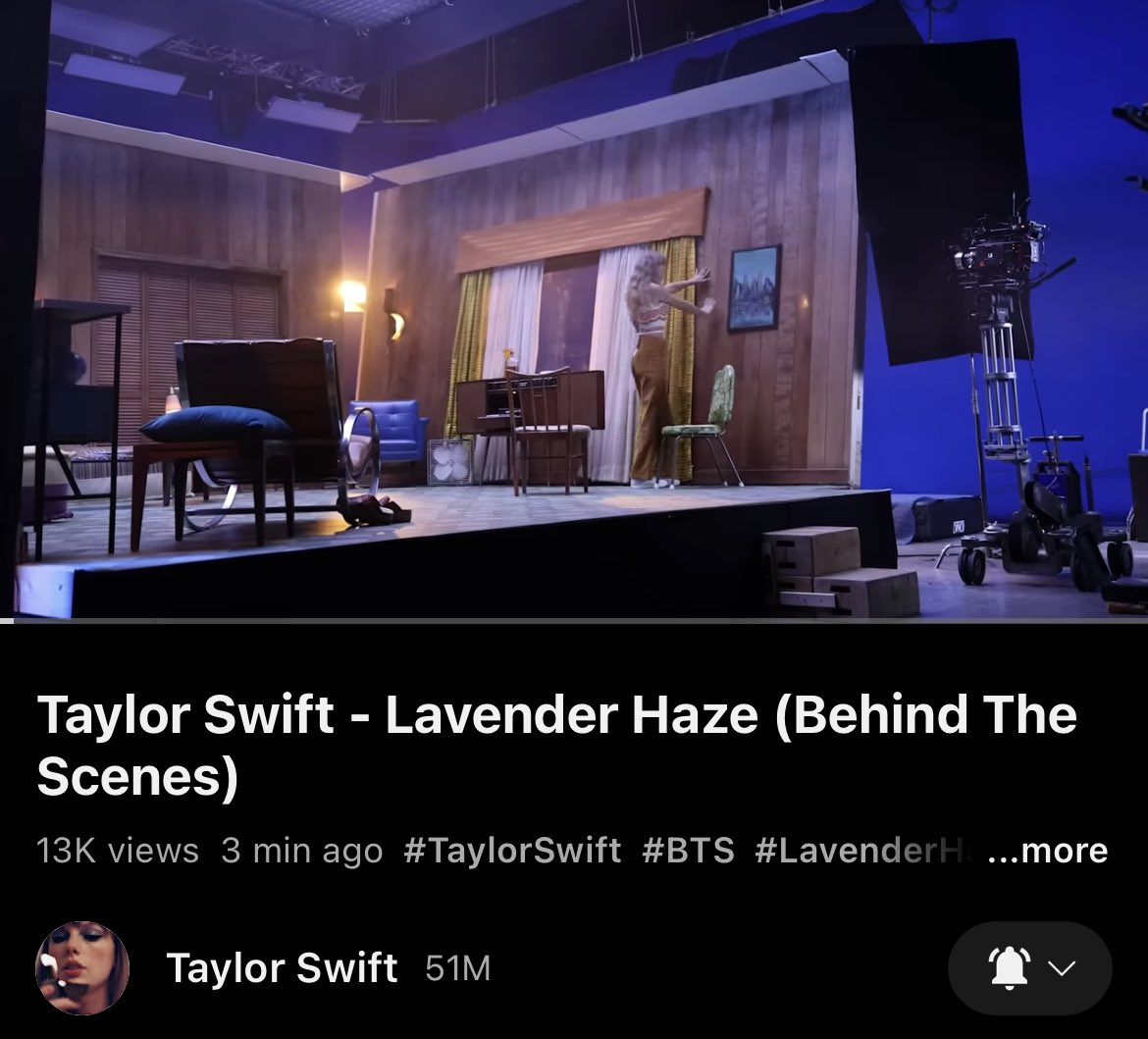 Taylor Swift Releases Behind-the-Scenes Video for 'Lavender Haze