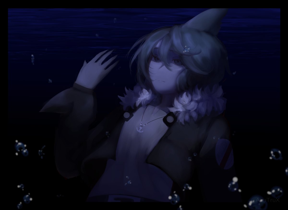 #MogekoMarch2023 
DAY 3: Wadanohara and the Great Blue Sea
.
Samekichi
.
