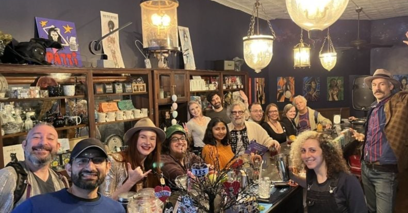 CrainsNewYork's tweet photo. Spots including Getaway Bar in Greenpoint and Hekate in the East Village have become mainstays for sober and sober-curious New Yorkers.