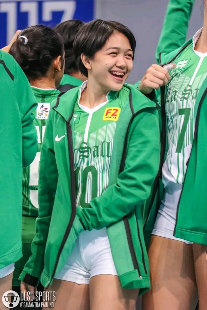 volleyball player na pala tong jay natin, animo jay 🏹💚