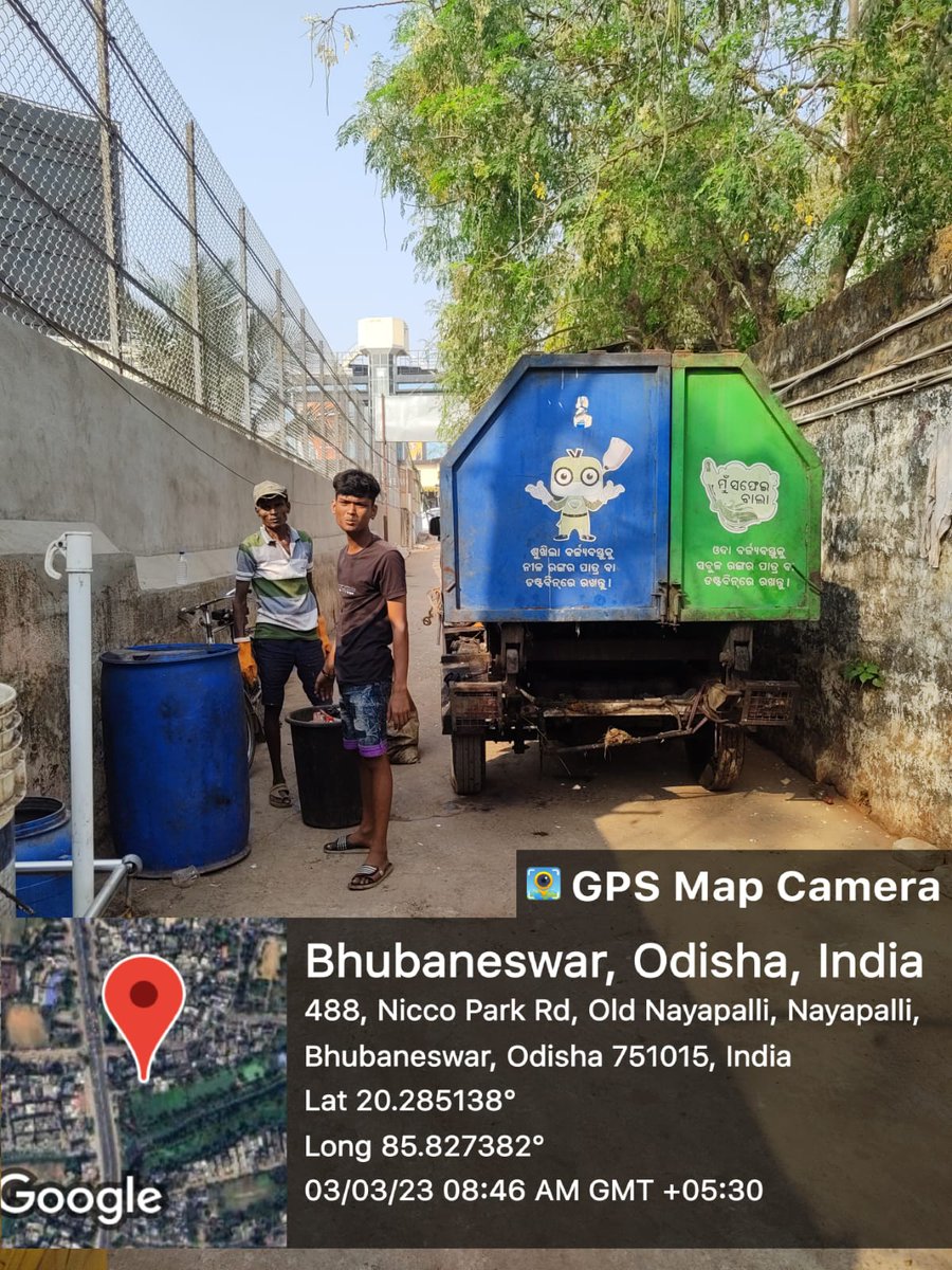 bmcbbsr's tweet photo. Door-to-door segregated waste collection drive continues by BMC.
Segregation at source helps the waste to get processed at MCC & MRF.
So start #segregating now if you are not doing it.
#BhubaneswarFirst https://t.co/JsHskAAG3q