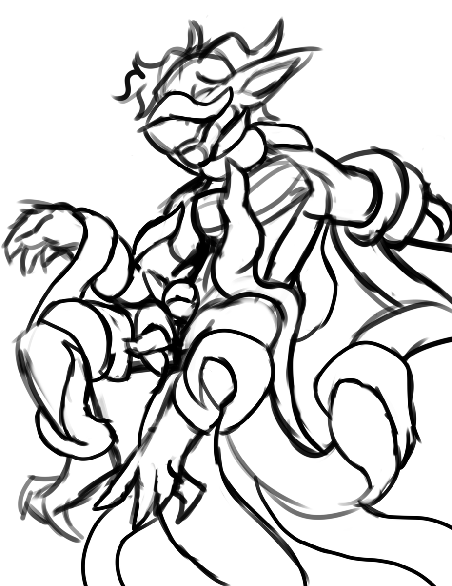 AdChaser's tweet photo. day 11

got obsessed with tentacles again

#tentacles https://t.co/7m8BYTtttl