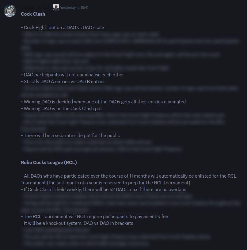 RoboCockNFT's tweet image. Bigger plans for the community.
Not just the cocks, but the entirety of the SOL NFT ecosystem. #BOKBOK