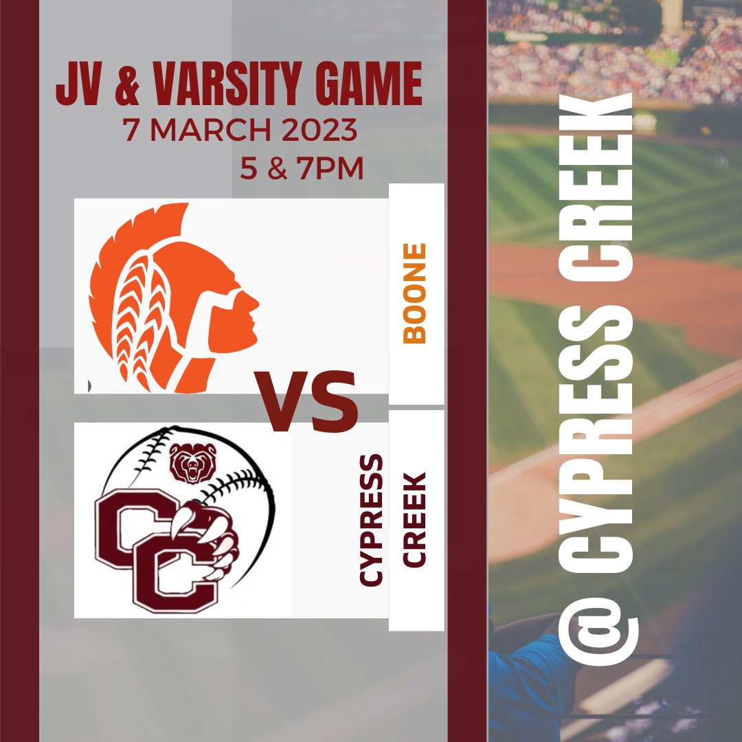 Cypress Creek Bears Softball tweet media