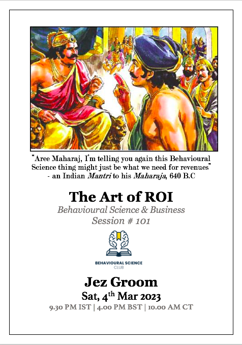 Behavioural Science Club tweet media