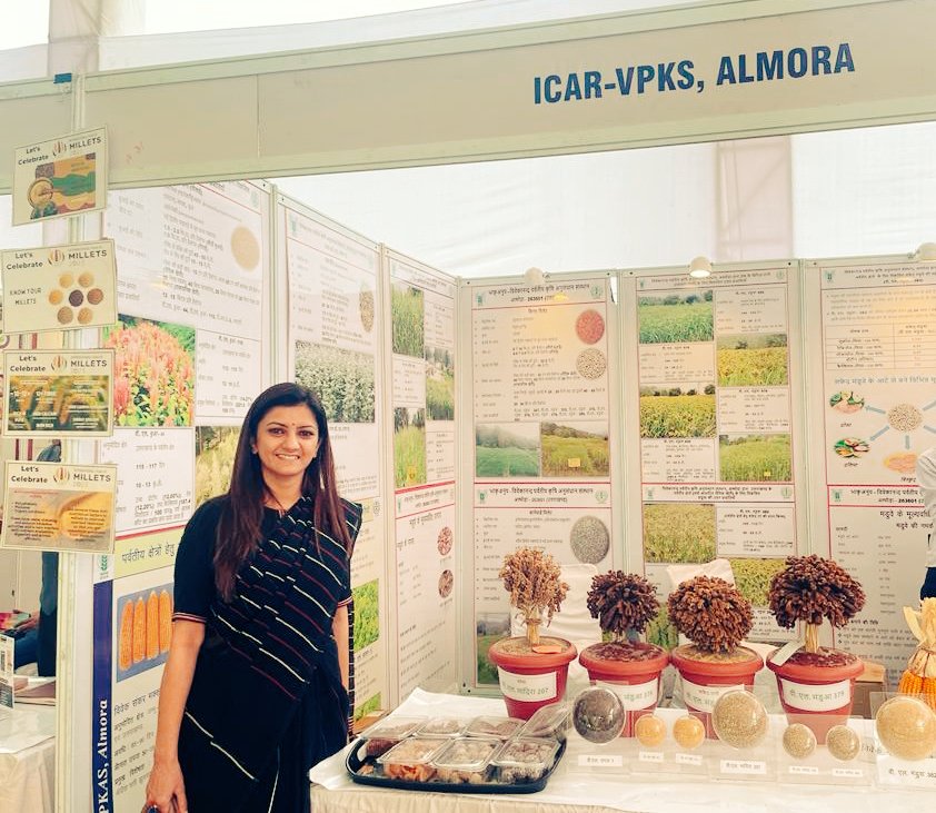 Informative and enjoyable visit to Krishi Vigyan Mela at PUSA campus with theme and focus on Millets #IARI #pusa #krishimela #KrishiVigyanMela #krishivigyanmela2023 #internationalyearofmillets #icar