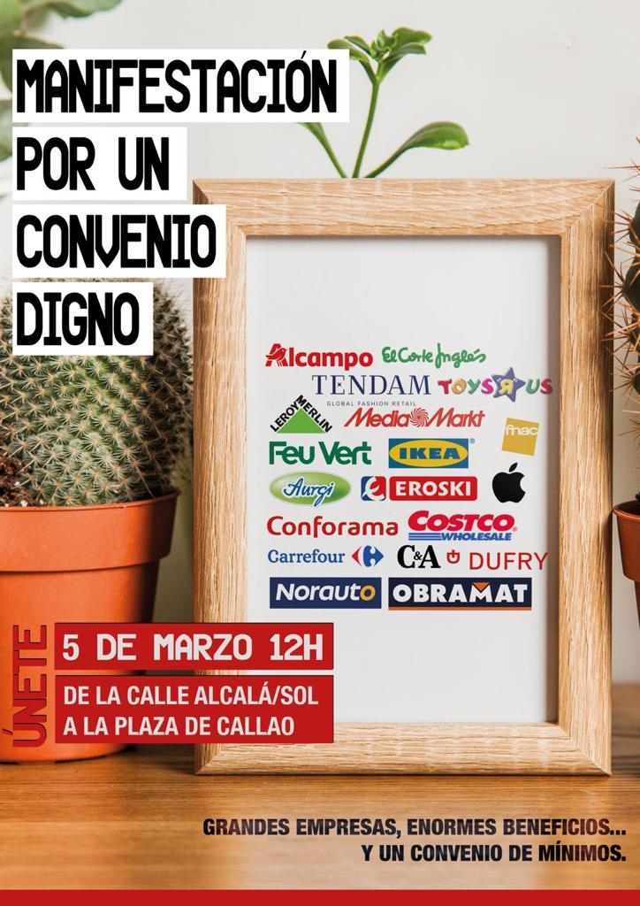 Nos ayudáis a ser tendencia para que conozcan las condiciones de trabajo semi esclavas en Grandes Almacenes? La multimillonaria patronal #ANGEDprecariza pretende perpetuar la pobreza a + de 230 mil trabajador@s, la mayoría mujeres. Este domingo hay manifa. ¡Ayuda!
<a href="/MistralS/">Maruja Torres</a>