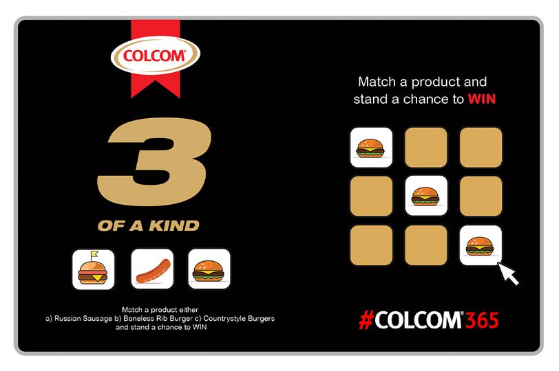 ColcomFoods's tweet photo. Put your luck to the test and WIN A SUCCULENT HAMPER with #Colcom!
All you have to do is match three of the same products in a row and you could be one step closer to your reward. Follow the link for your chance to WIN 👉 https://t.co/61TqNQoBGA https://t.co/yjKysN2z9w
