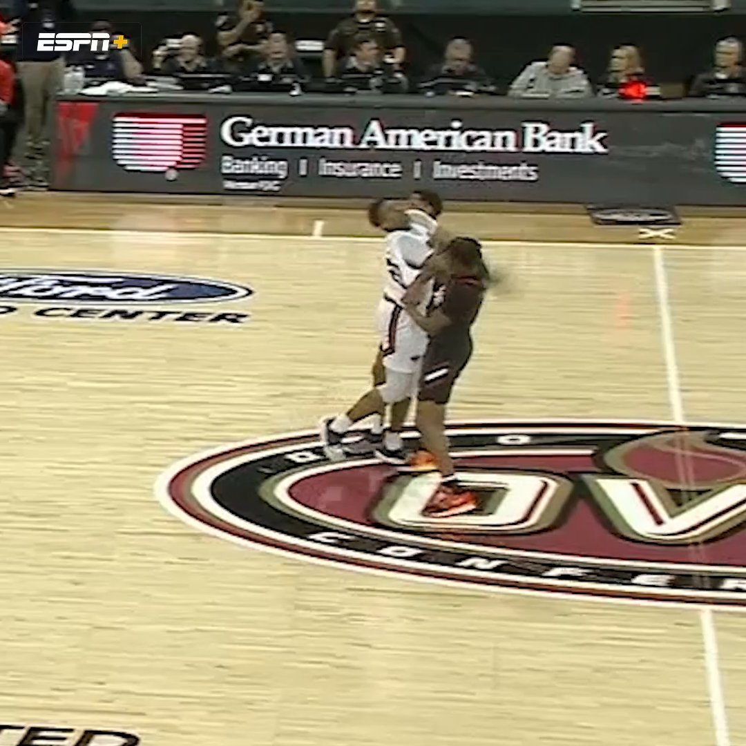 ESPN on Twitter "Punches were thrown during the Ohio Valley Conference