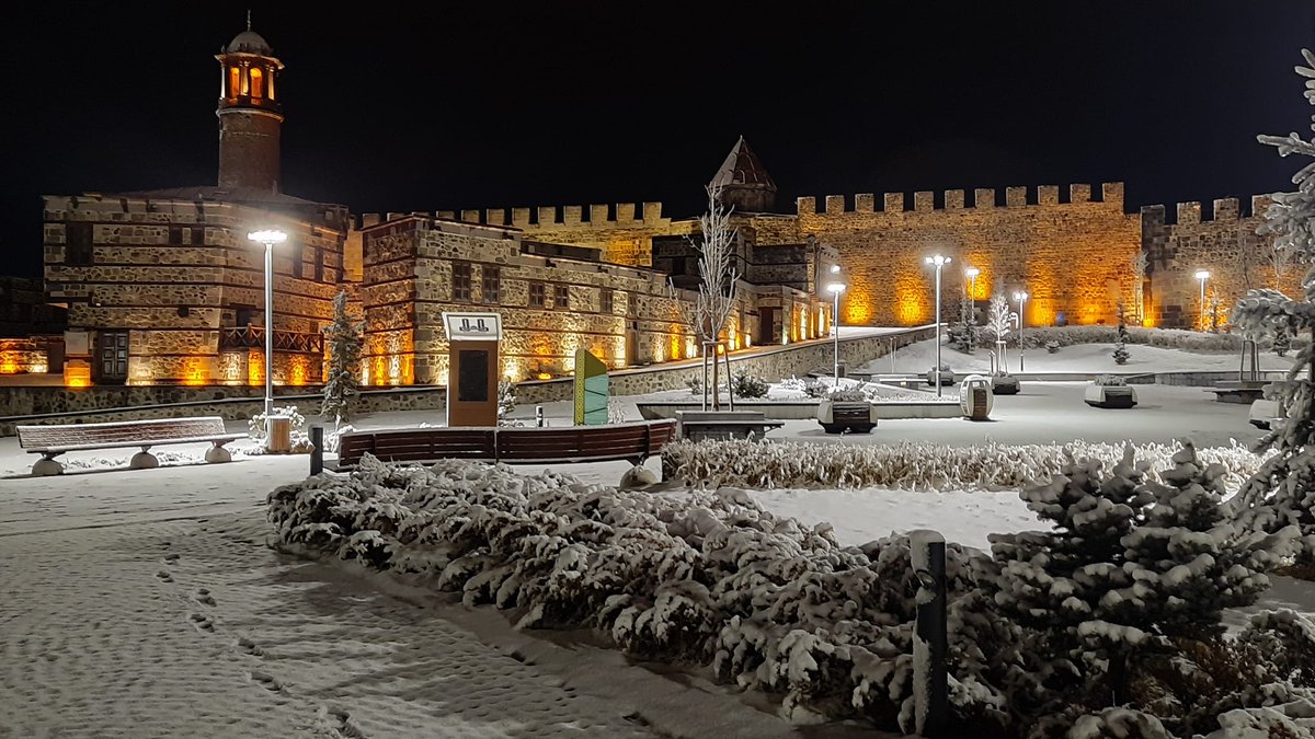 Düşler şehri. Bir kış masalı. Bir güzel diyar.  #Erzurum