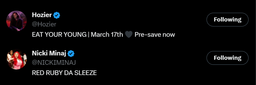 both of them having releases this March feels so surreal and exciting 😭😭😭😭😭 AND MARCH IS MY BIRTHDAY MONTH TOO ??? I LOVE U BOTH TO DEATH