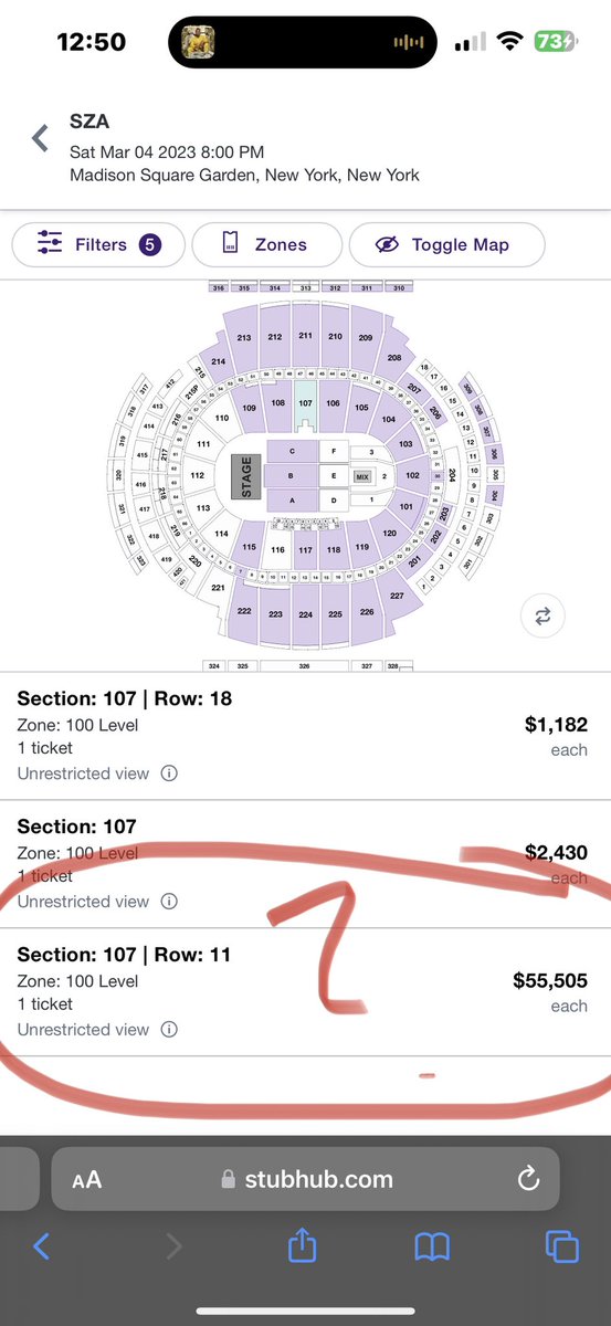 Iam_Feekz's tweet image. Excuse me. cus WTF is this! 55k!  #sza #resellers #smokingcrack