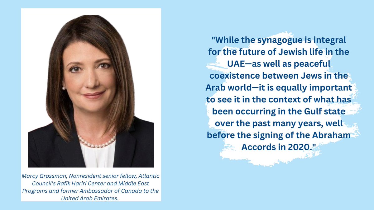 CanadainUAE's tweet photo. Click the link to read @MarcyGrossman's full article on "What the opening of the Abrahamic Family House Synagogue in the UAE means for the Jewish community and the rest of the world": https://t.co/6n06kQGGX7 https://t.co/5N2Xwh5mCV