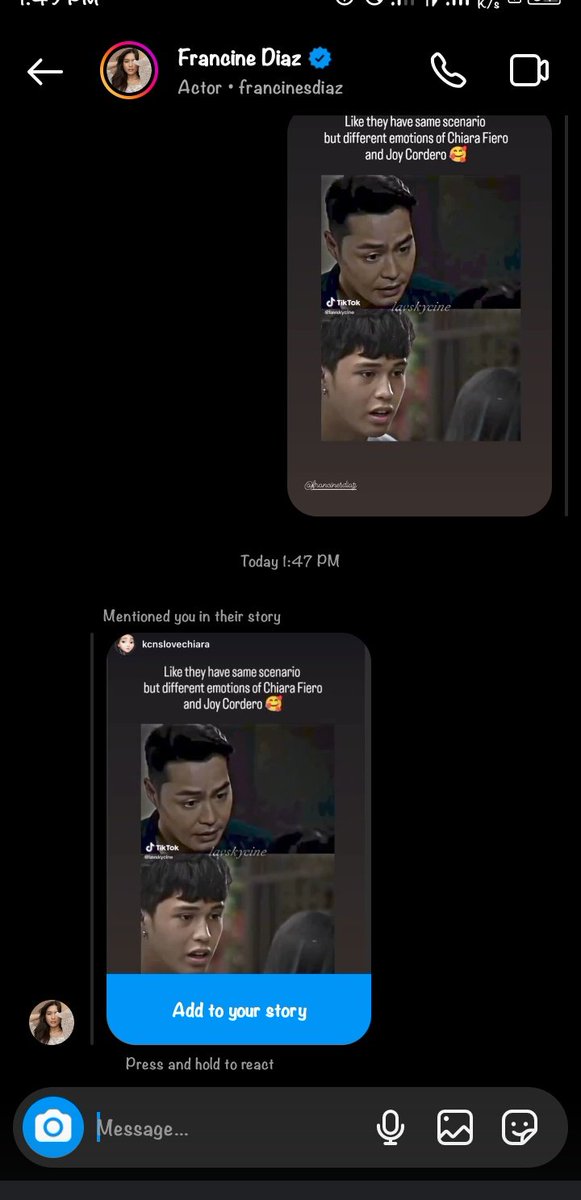 heliotrope_24's tweet photo. Grbe na talaga to ! thank you @lavskycine sa video mo ni restory ni chin 🥰💜

#KyCine | #AllTheLoveKYCINE https://t.co/S00u3W1Vpf