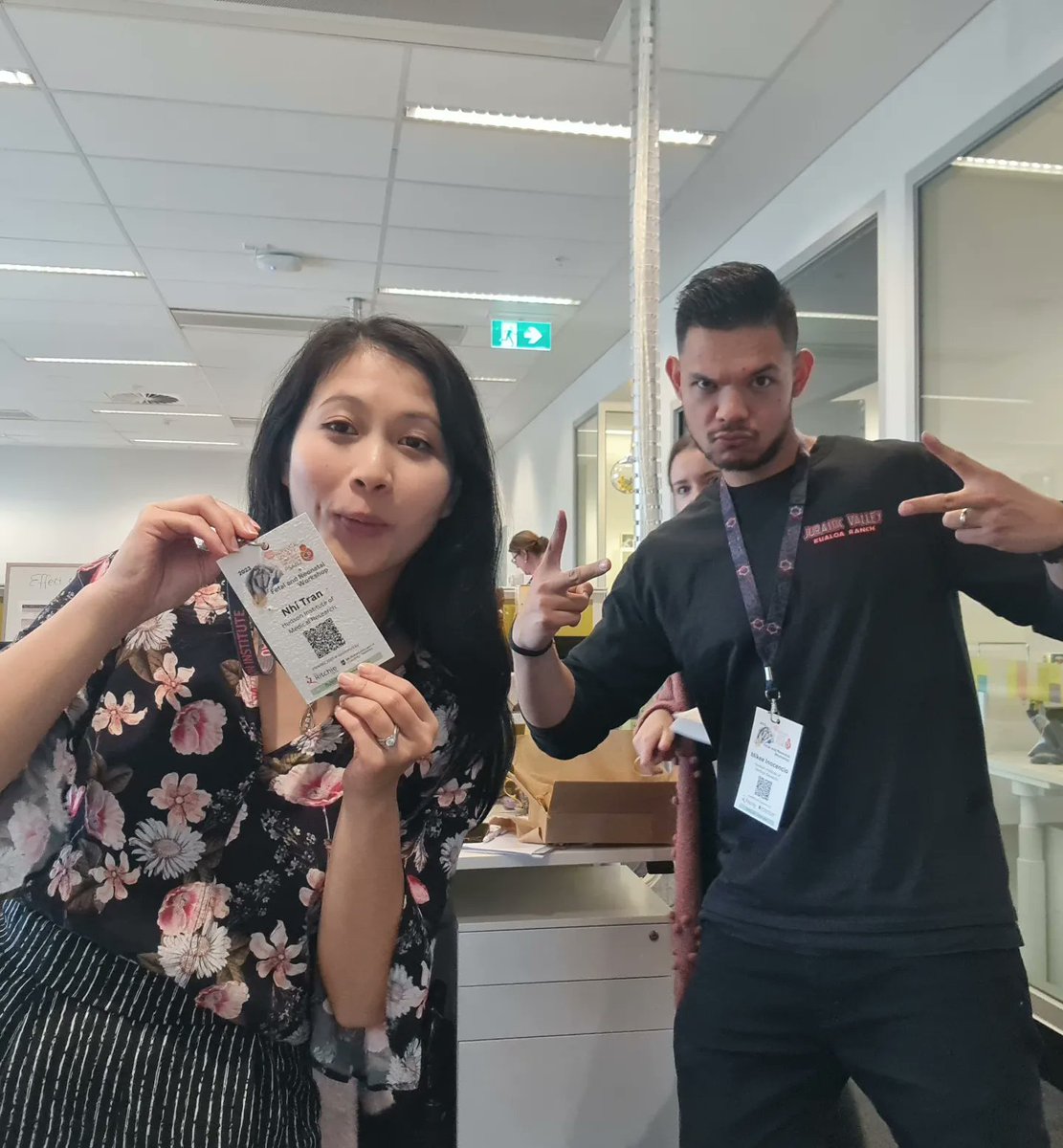 CAN YOU TELL WE ARE VERY EXCITED? Maybe because our name tags are very special? 🌱  Or maybe it's because we are so ready for 2 days of fun!

Laptop - Packed ✅
Slides - On the USB ✅
Name tags - Prepped ✅
Sense of wonder and learning - Engaged ✅

SEE YOU ALL TOMORROW! 😎