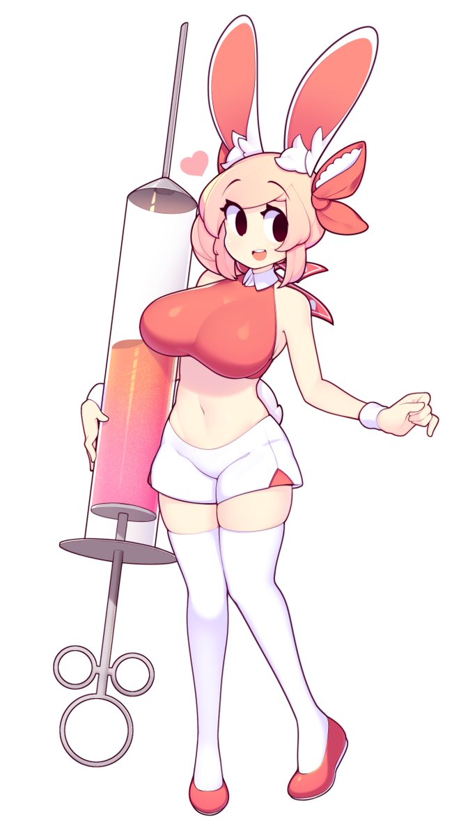 Fizintine's tweet photo. This might sting a bit ♪ 💉💕 https://t.co/bqqBD3fe8p