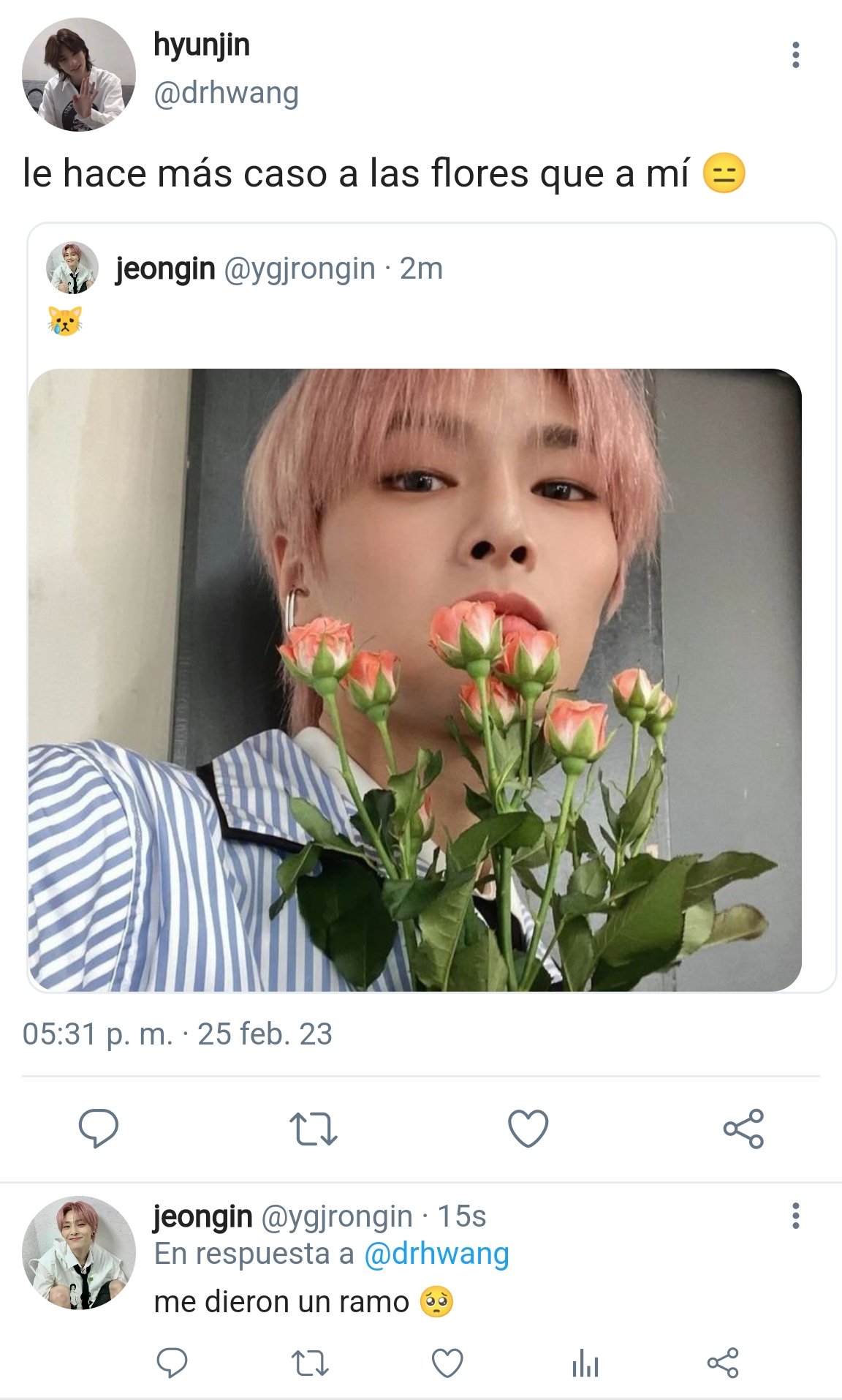 on-twitter-unknown-lover-au-in-jeongin-recibe-un-ramo-por-san