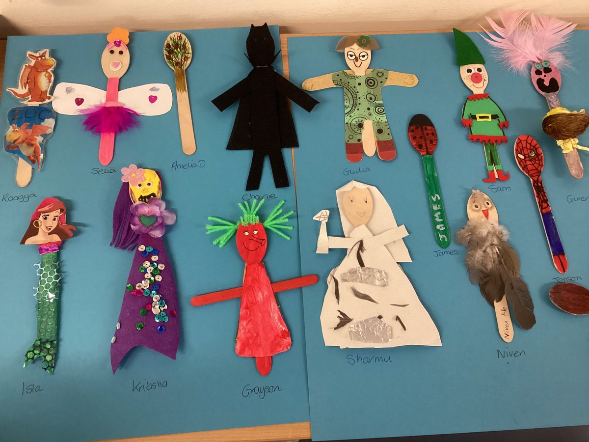 Rev Jacqui came to choose winners of the “dress the spoon as a book character” competition- she found it difficult to choose! Winners announced in celebration assembly