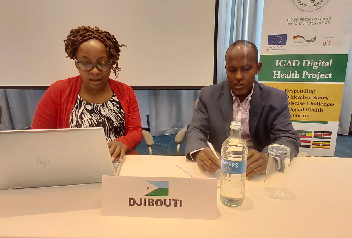 IGADHealthS's tweet photo. Country-Assigned Regional Consultants from @HHKConsultancy &amp; @IntelliSOFTLtd have discussions with #IGAD National Policy Consultants with a view to develop an Implementation Plan for the Domestication of the IGAD Regional Health Data Sharing &amp; Protection Policy Framework https://t.co/l0srAZOOpZ