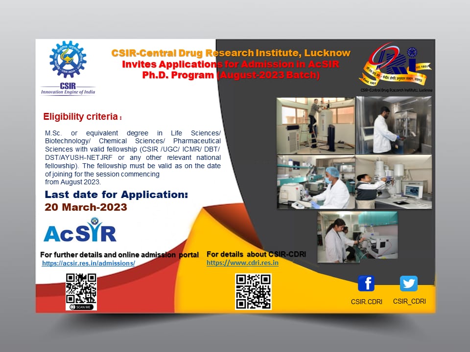 CSIR-CDRI tweet media