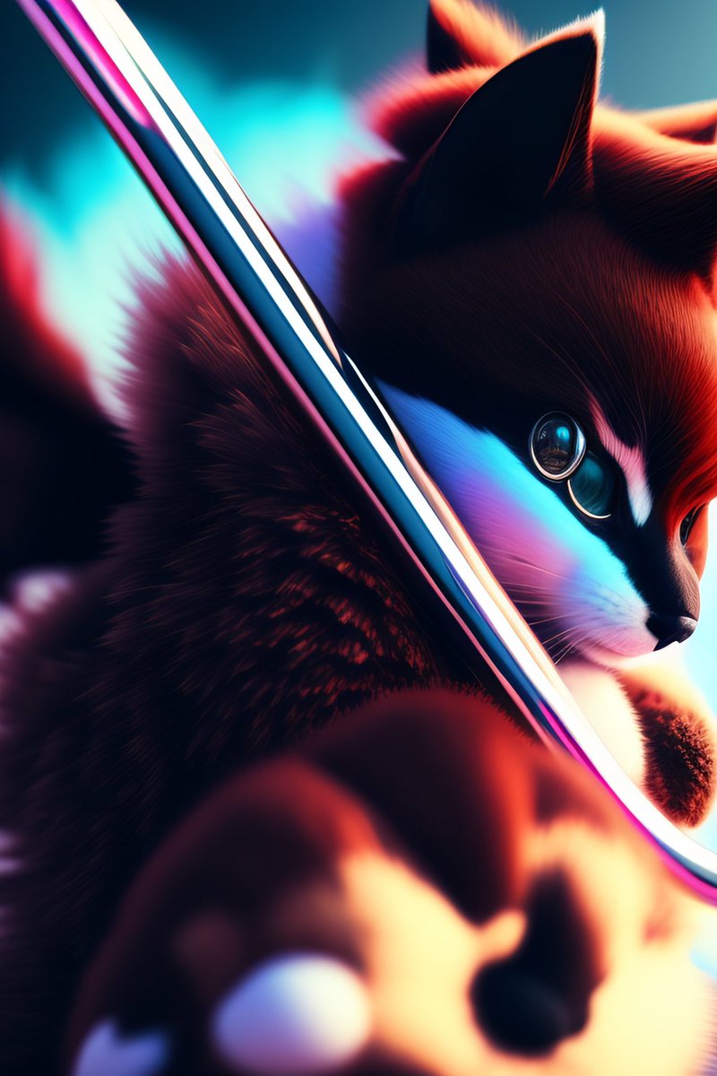 Gm Gm  ready to tackle Friday ? #AIArtwork #kawaiai #RedPanda