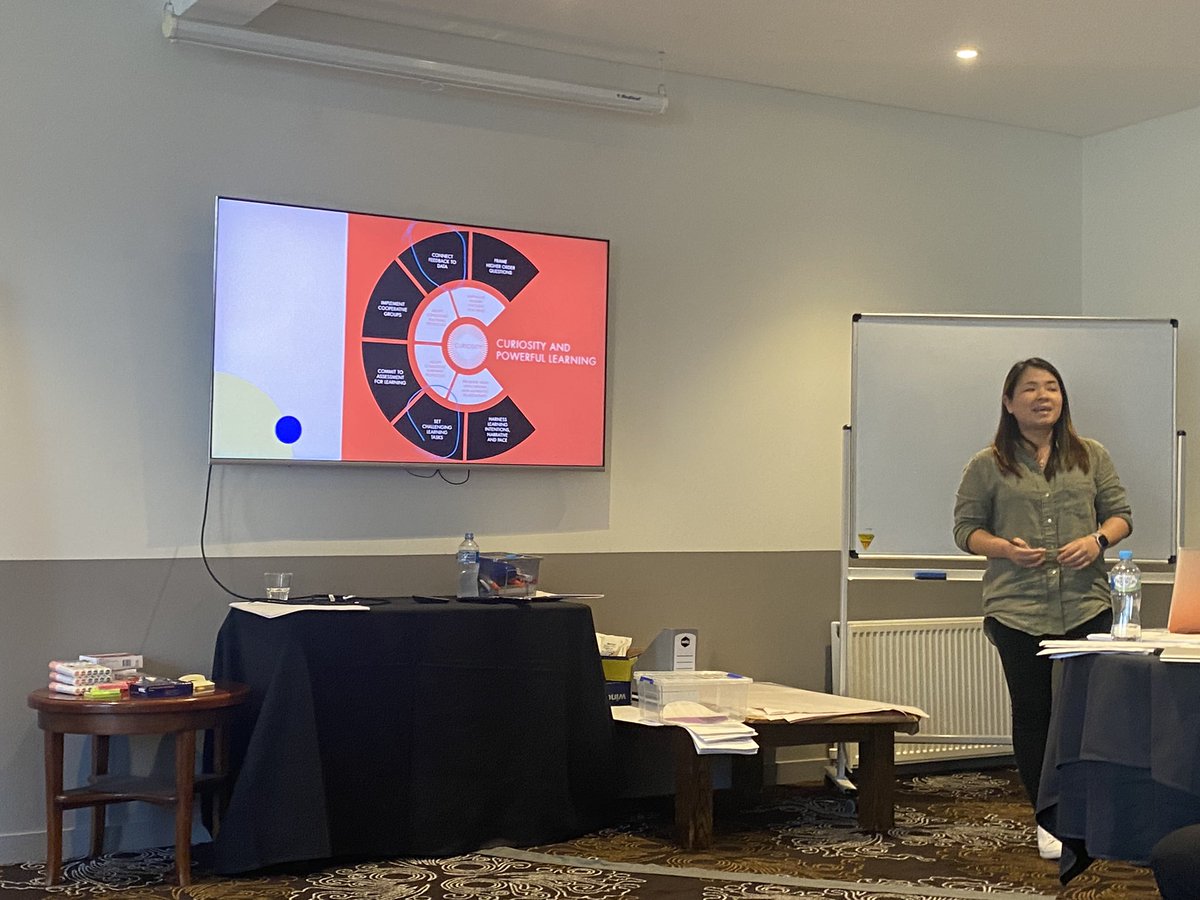 JamesMeehanHS's tweet photo. 2023 JMHS Executive Conference | Our Teaching & Learning Pillar Team co-leads inspiring change in our teaching practice through visible learning, differentiation and using data to inform change in the classroom #JMHSExecutiveConference @KrishnaP34 @PBordado @nazeelkhan1 @_iEndo https://t.co/epbN8HL8Ar